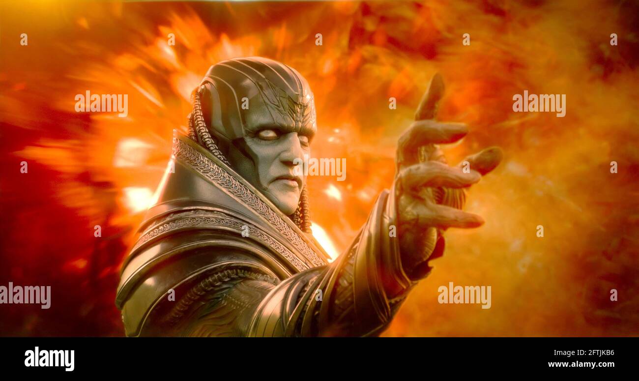 X-Men: Apocalypse (2016 film). Starring Oscar Isaac as En Sabah Nur / Apocalypse Stock Photo