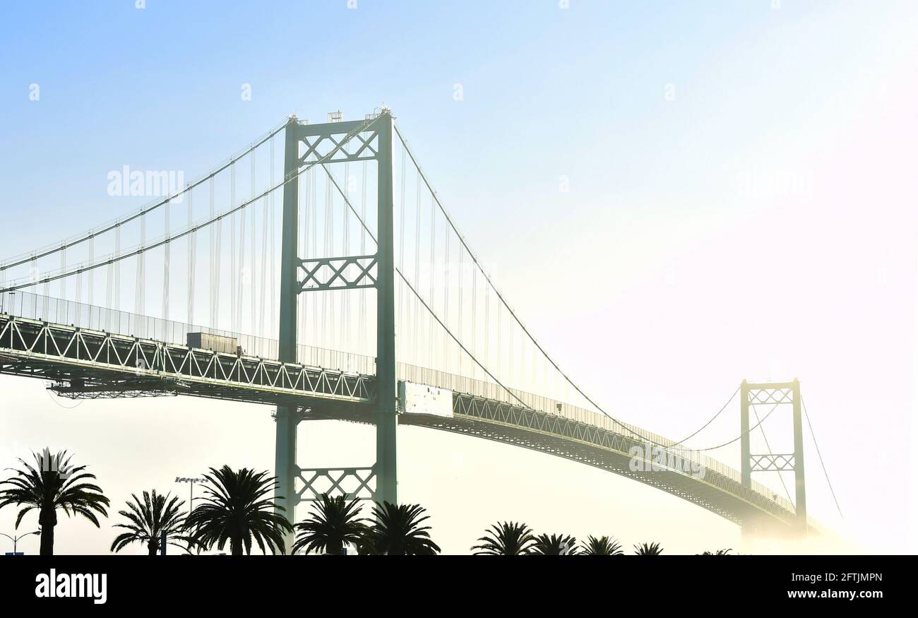 Vincent Thomas Bridge High Resolution Stock Photography And Images Alamy