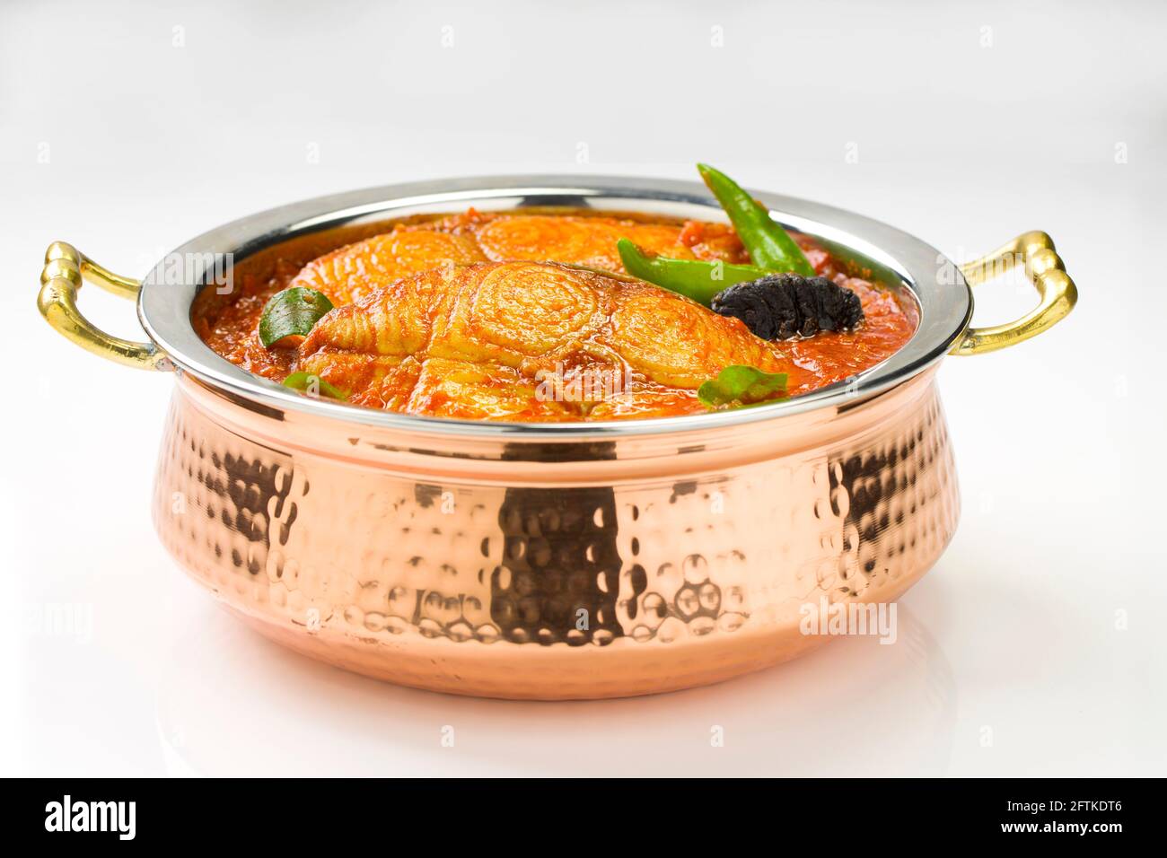 Seer Fish curry, traditional Indian fish curry ,kerala special