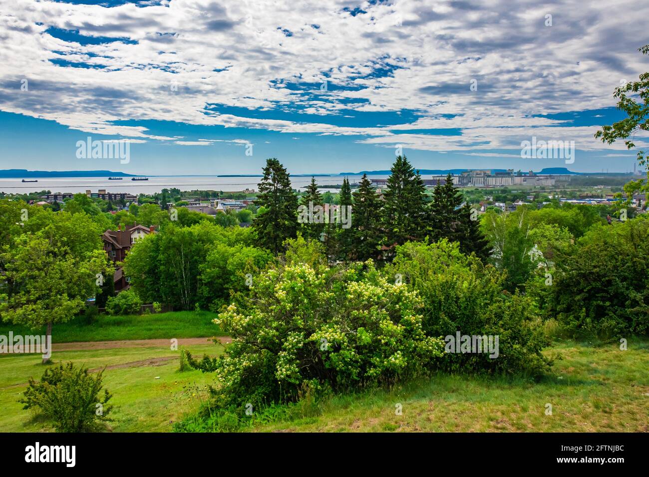 Kakabeka Falls and Cedar Falls Conservation Area Ontario Canada Stock
