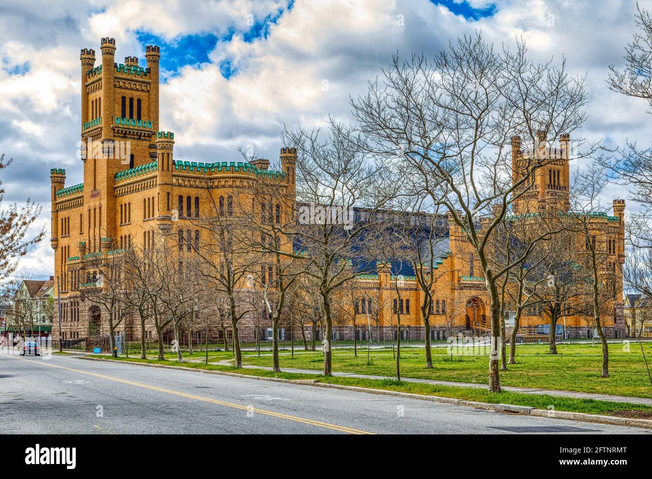 Cranston Street Armory Stock Photo