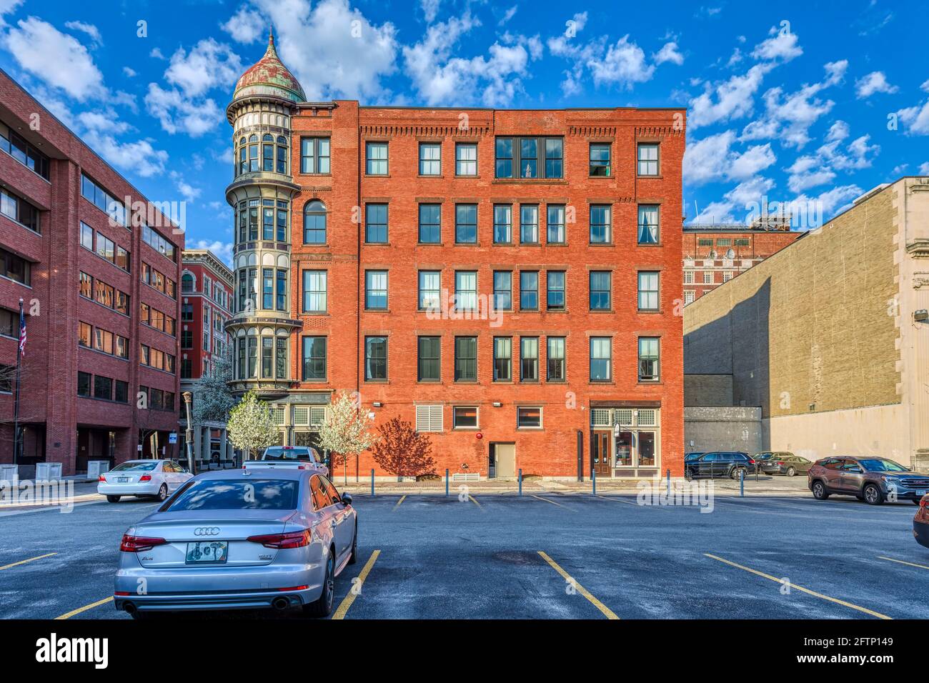 Conrad Building / 375 Westminster Street Stock Photo