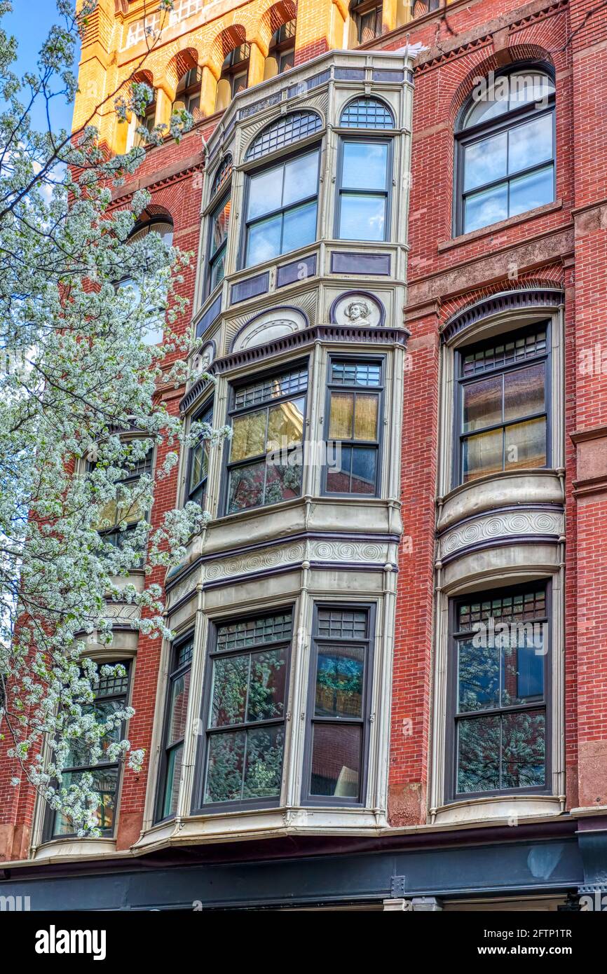 Conrad Building / 375 Westminster Street Stock Photo