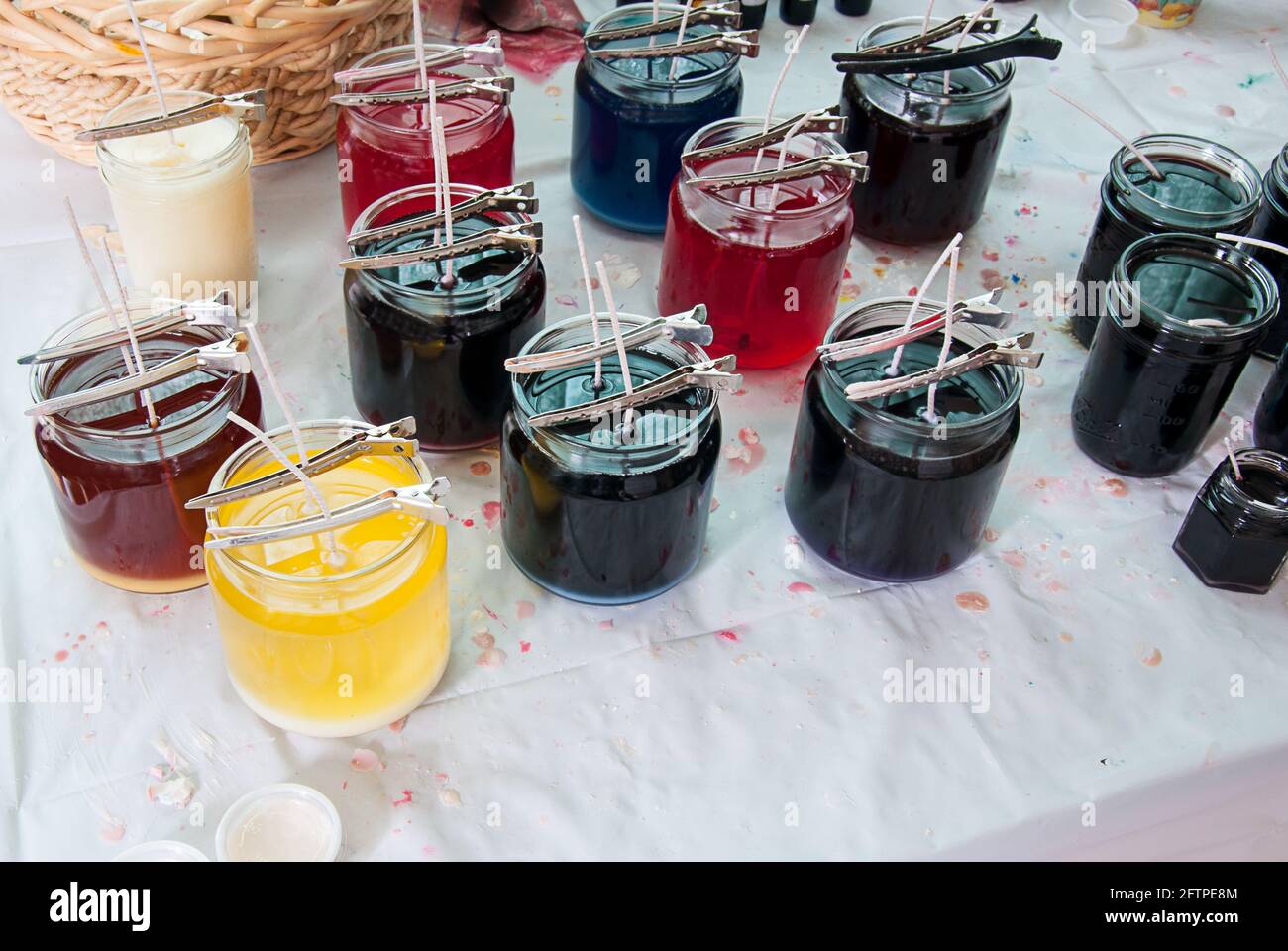 Candle jar production hires stock photography and images Alamy