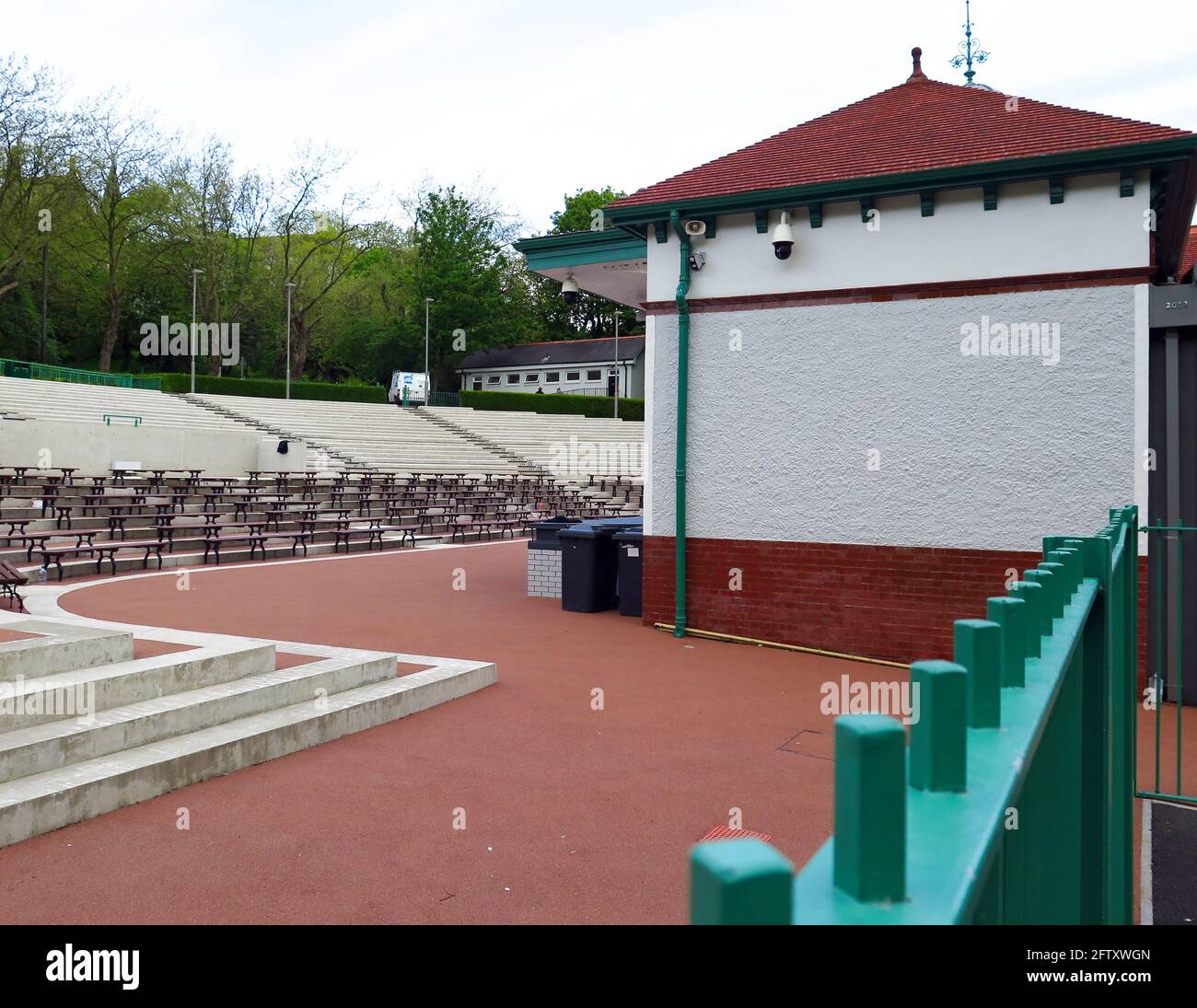 Kelvingrove Bandstand Glasgow Stock Photo