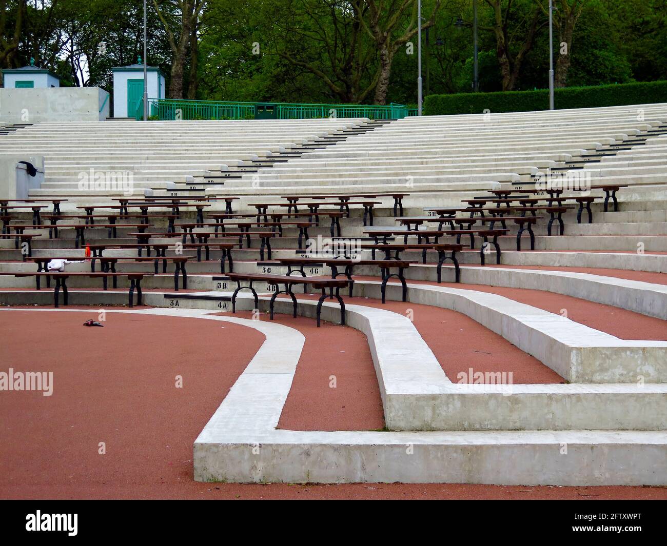 Kelvingrove Bandstand Glasgow Stock Photo Alamy
