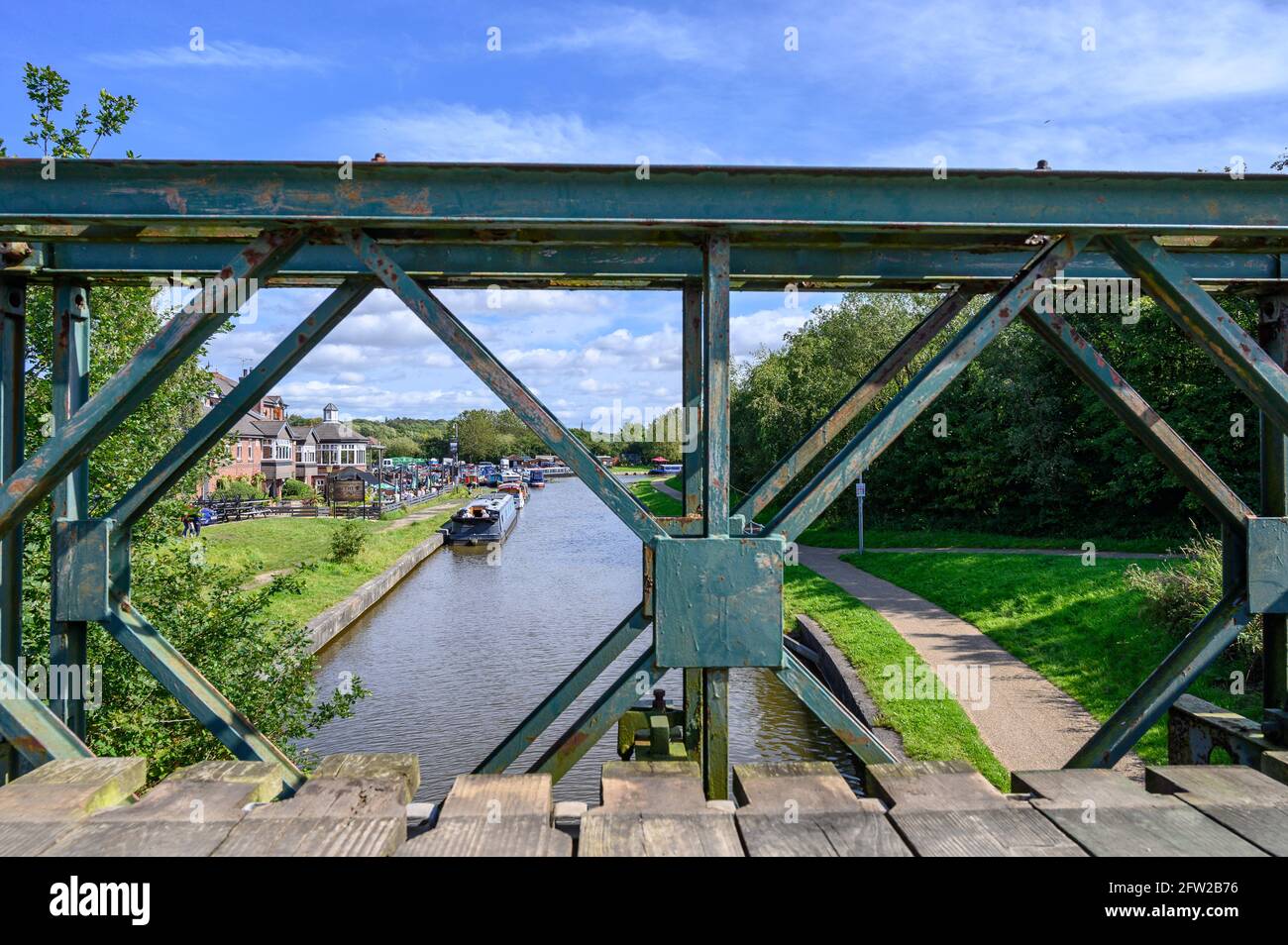 Boothstown Marina improvements, Worsley, Manchester Stock Photo Alamy