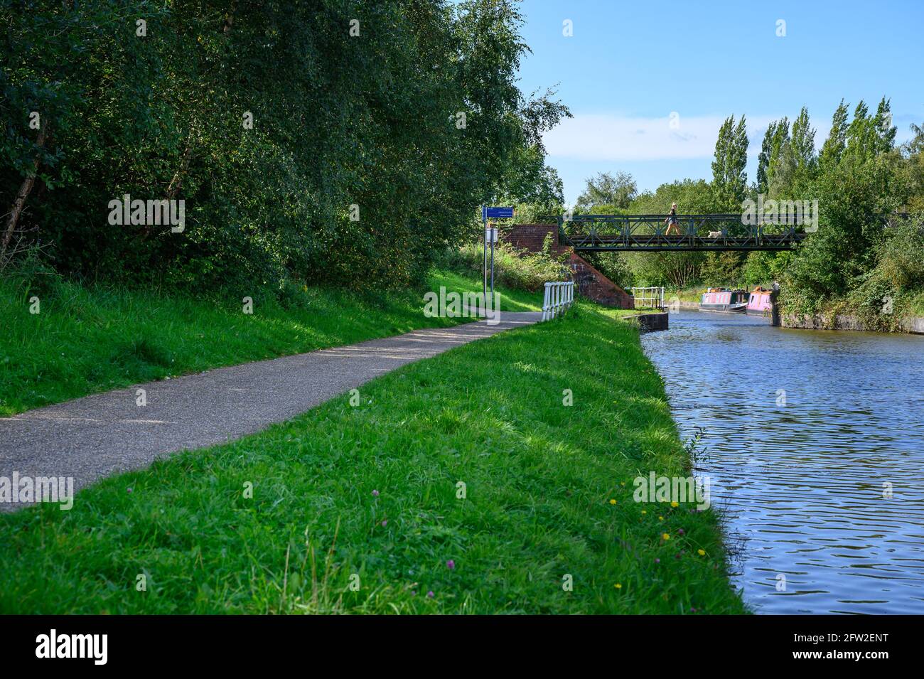 Boothstown Marina improvements, Worsley, Manchester Stock Photo Alamy