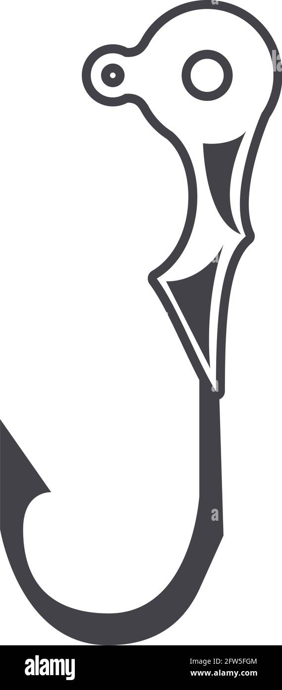 hook fishing sketch Stock Vector Image & Art Alamy