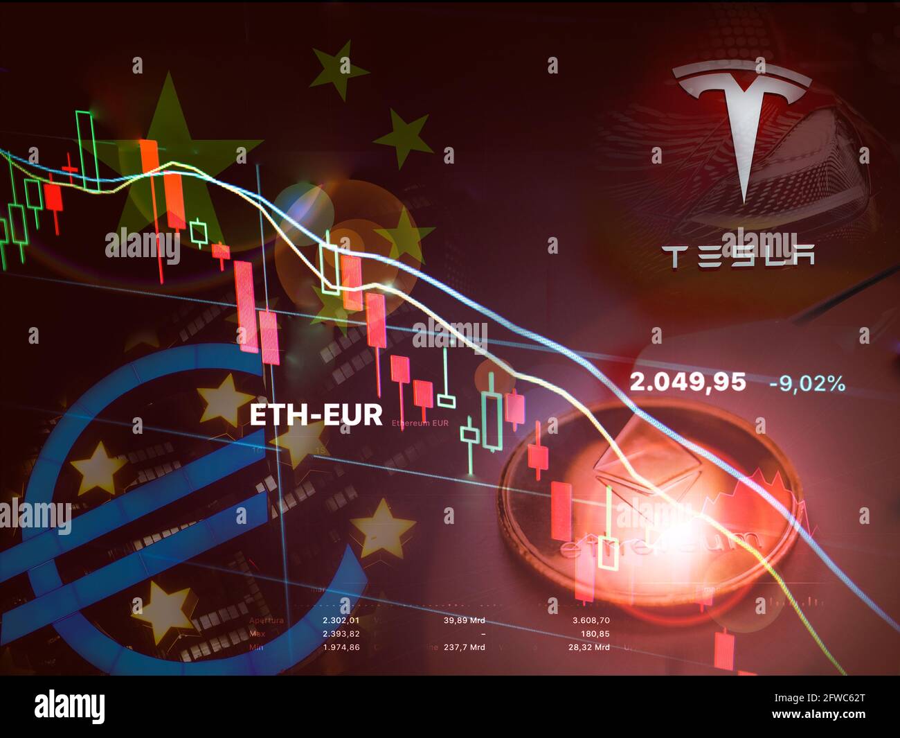 Tesla crypto hi-res stock photography and images - Alamy
