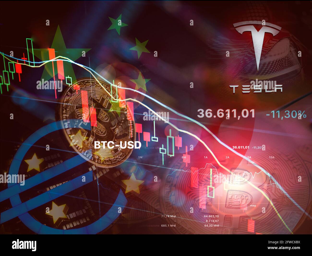 Tesla crypto hi-res stock photography and images - Alamy