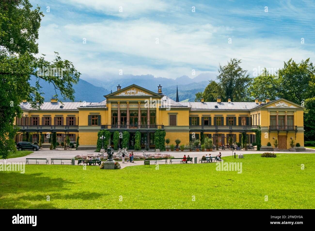 Kaiser Villa, Bad Ischl, Austria Stock Photo