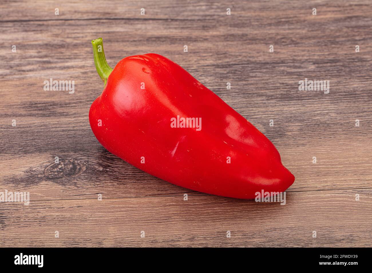 Sweet Red Bell Bulgarian pepper isolated Stock Photo - Alamy