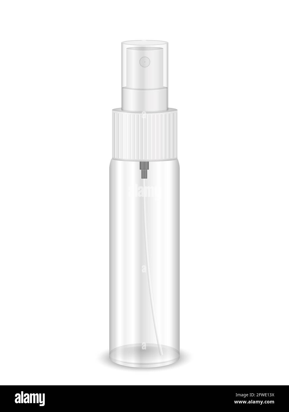 Spray bottle on a white background. Vector illustration Stock Photo - Alamy