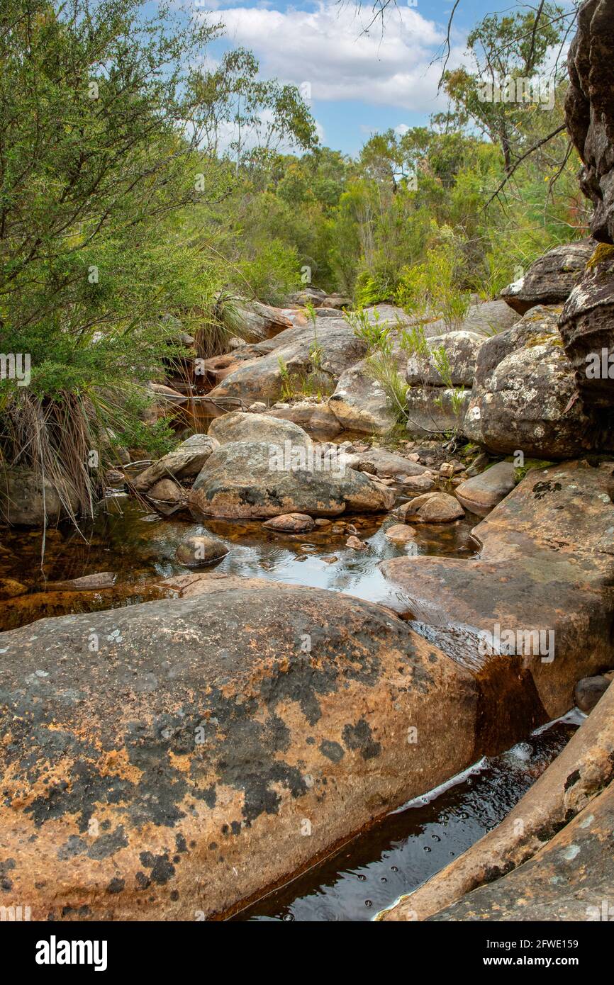 Splitter Falls, Grampians National Park, Victoria, Australia Stock Photo