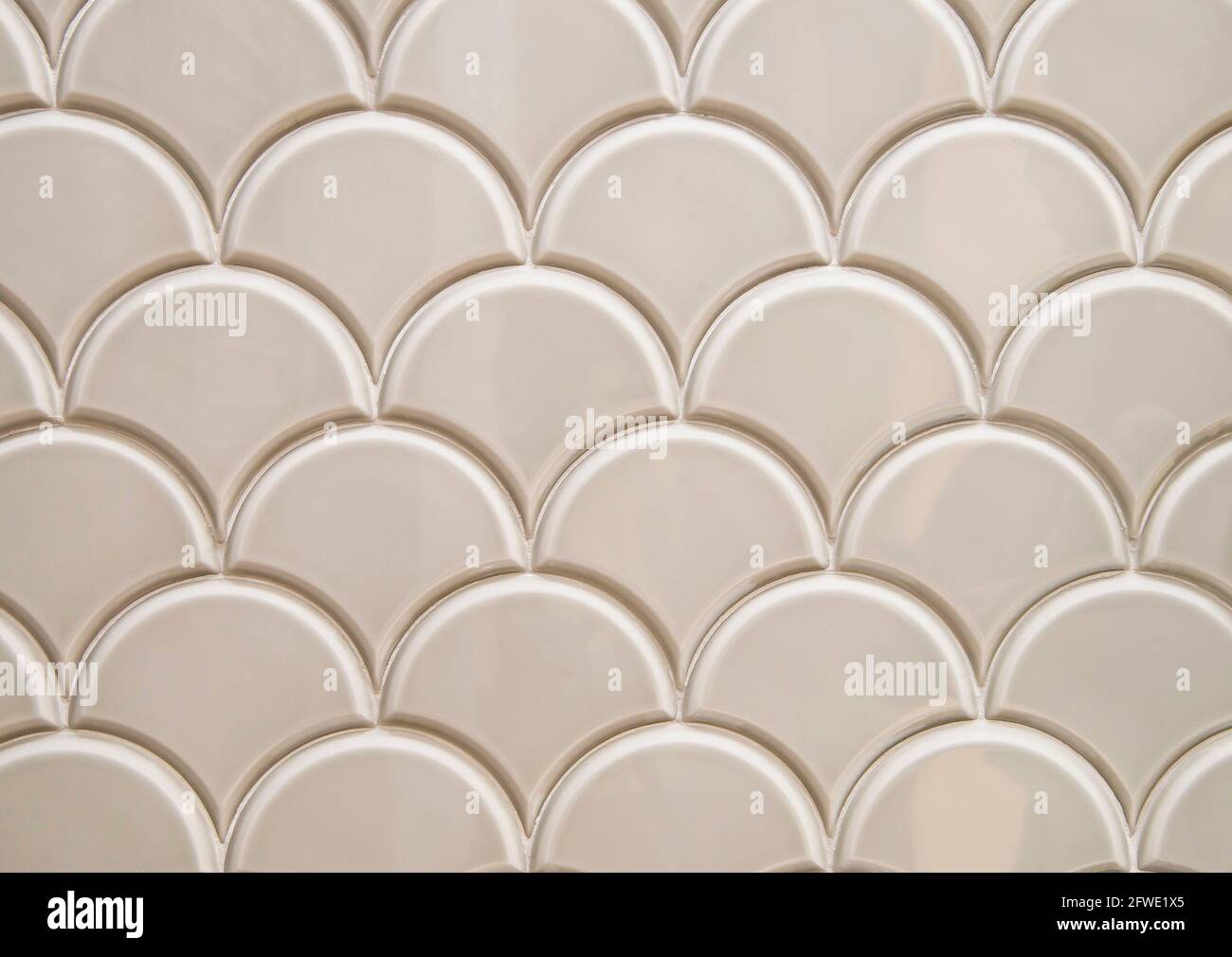 Light gray Neutral fillable pattern of fish scale. Stock Photo