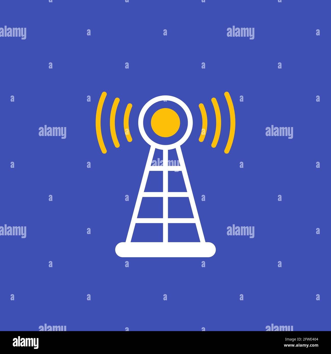 antenna, radio tower vector icon Stock Vector Image & Art - Alamy