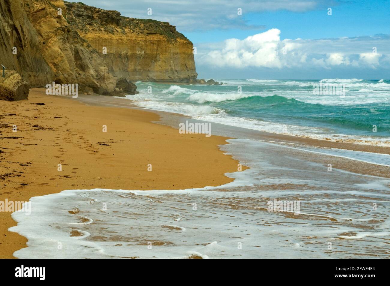Beach at Gibson Steps, near Port Campbell, Victoria, Australia Stock Photo