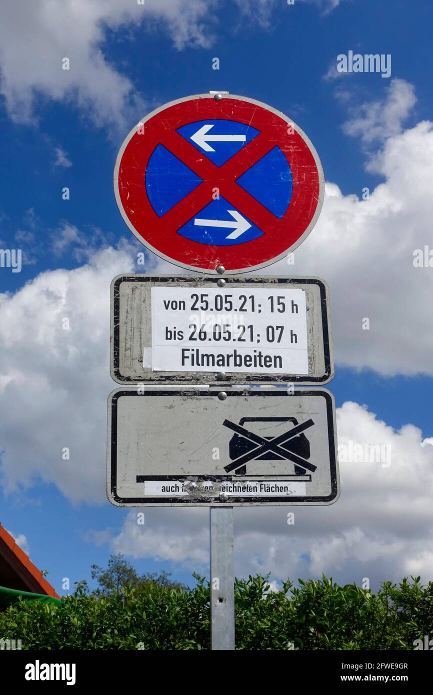 Parking Prohibition Sign Germany High Resolution Stock Photography and Images Alamy