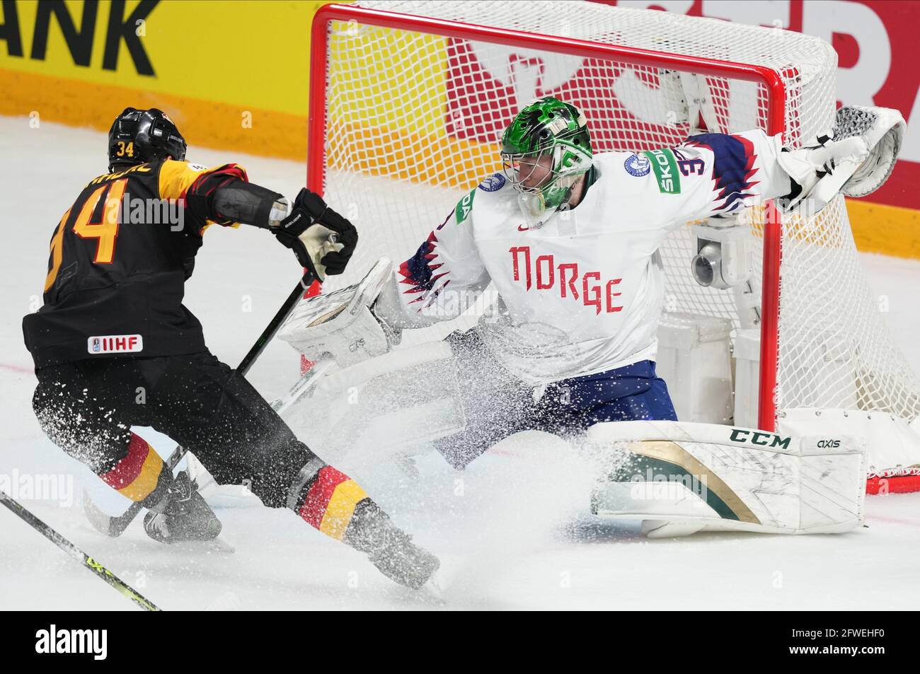 Tom Riga Riga, Latvia. 22nd May, 2021. Ice hockey: World Championship ...