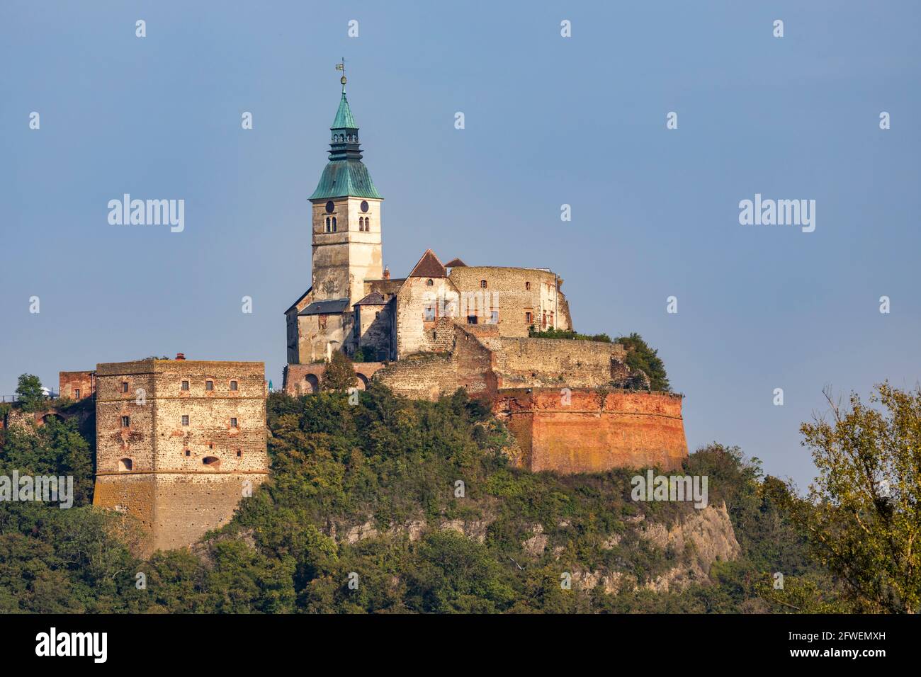 Gussing castle, Southern Burgenland, Austria Stock Photo