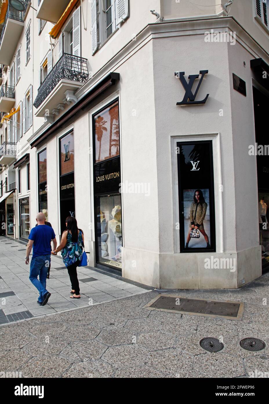 Louis Vuitton store in the city of Nice, France Stock Photo - Alamy