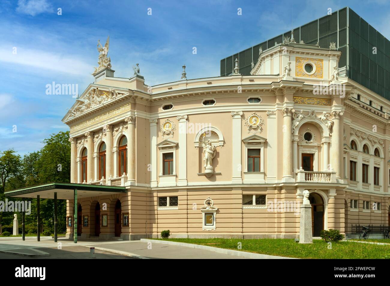 Opera Theatre, Ljubljana, Slovenia Stock Photo - Alamy