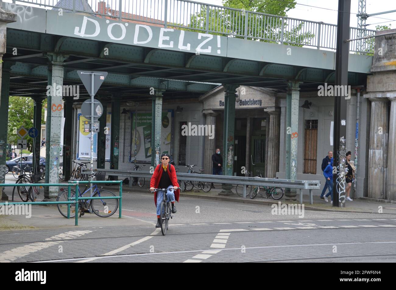 Potsdam-Babelsberg railway station - 21st May 2021 Stock Photo - Alamy