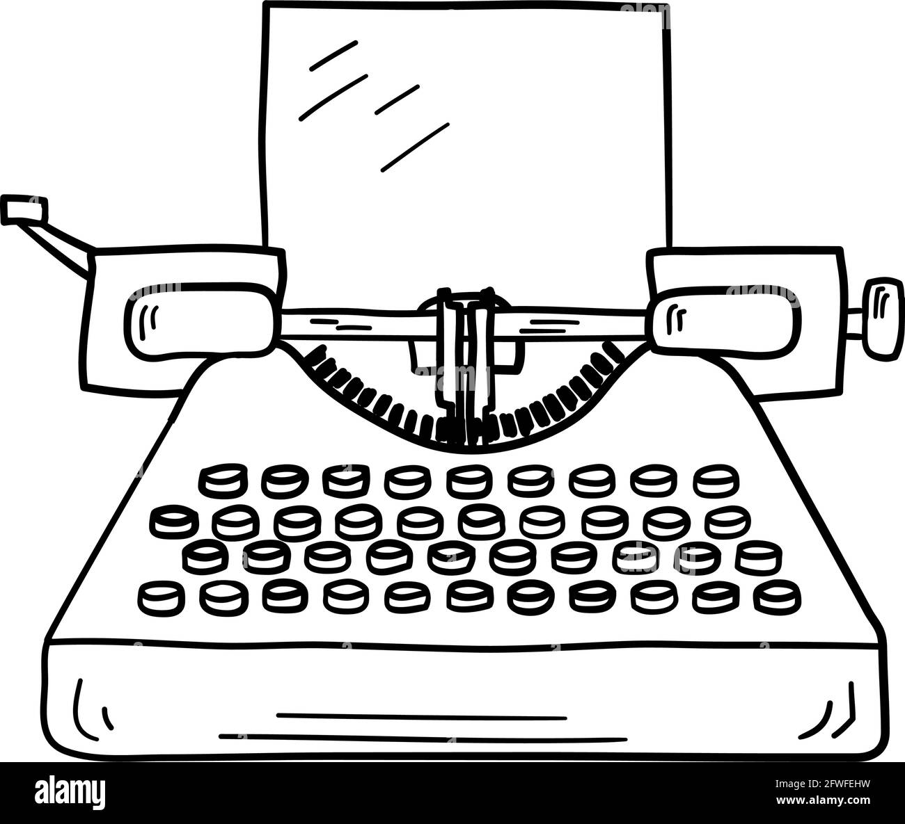 The Quiet World Typewriter Sketch by calmorgan on DeviantArt