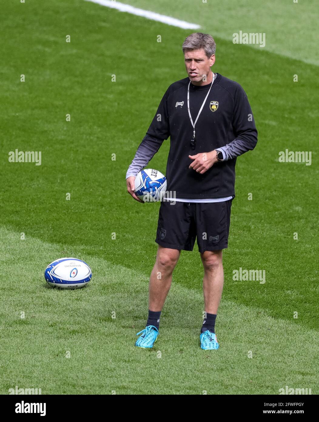 London England 22nd May 21 Rugby Union Heineken Champions Cup Final La Rochelle V Toulouse Twickenham 21 22 05 21 Ronan O Gara Head Coach Of La Rochelle Credit Paul Harding Alamy Live News Stock Photo London England 22nd May 21 Rugby Union Heineken Champions Cup Final La Rochelle V Toulouse Twickenham 21 22 05 21 Ronan O Gara Head Coach Of La Rochelle Credit Paul Harding Alamy Live News Stock Photo
