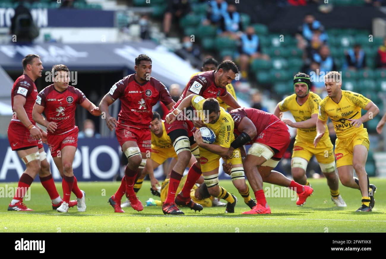 La Rochelle S Romain Sazy Centre During The Heineken Champions Cup Final Match At Twickenham Stadium London Picture Date Saturday May 22 21 Stock Photo Alamy La Rochelle S Romain Sazy Centre During The Heineken Champions Cup Final Match At Twickenham Stadium London Picture Date Saturday May 22 21 Stock Photo Alamy