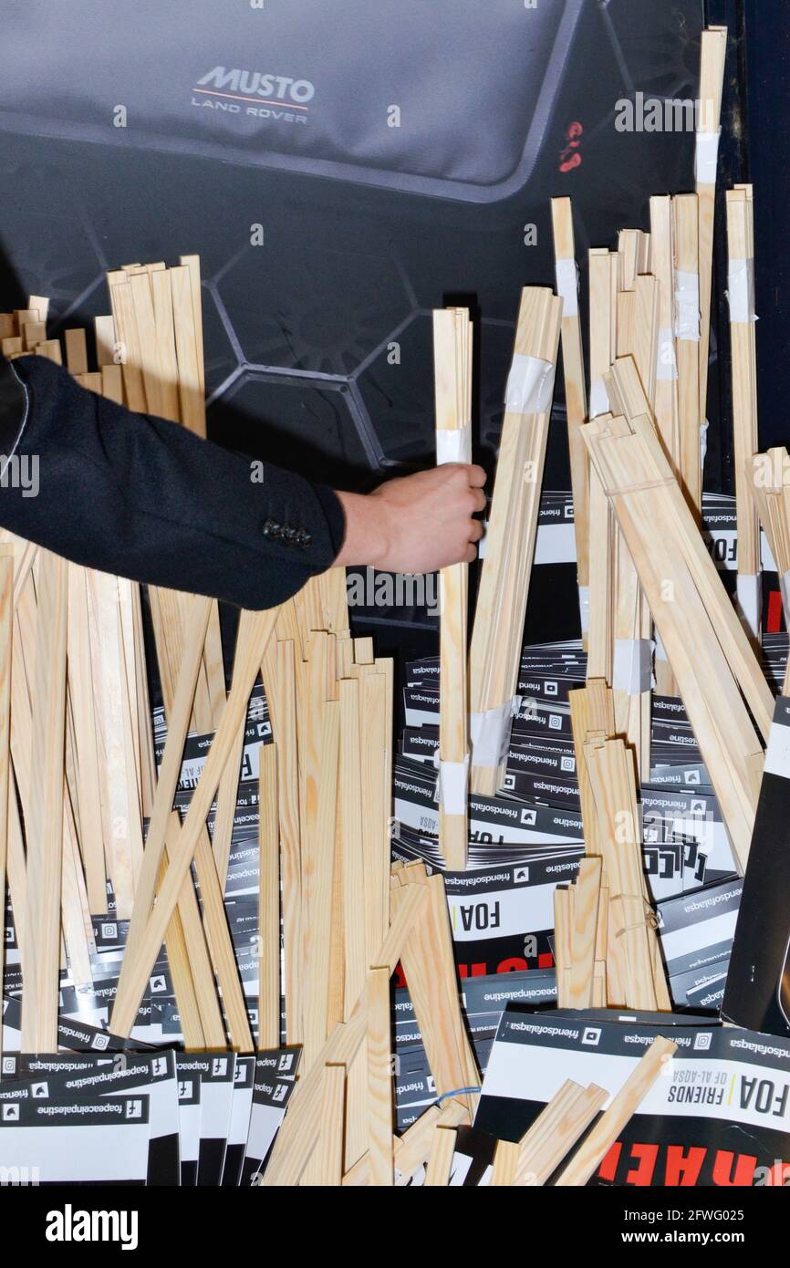 Pro-Palestinian activists and supporters gather in London in support of