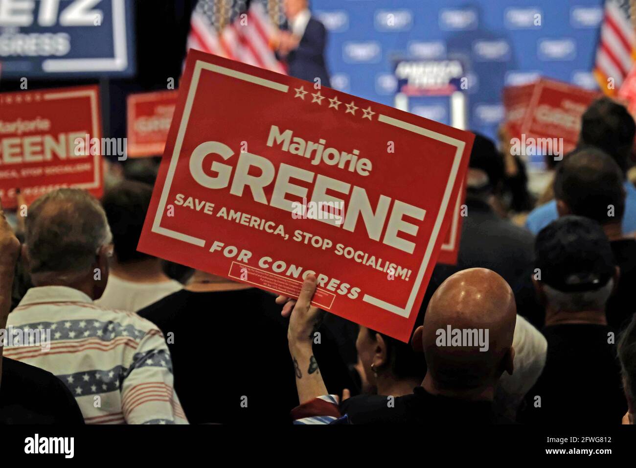 Marjorie taylor greene campaign hires stock photography and images Alamy