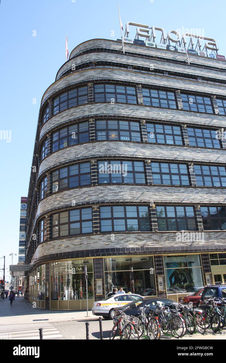 Renoma shopping mall in Wroclaw, Poland, originally the Wertheim department  store, built 1927-30, re-opened as a shopping mall in 2009 Stock Photo -  Alamy