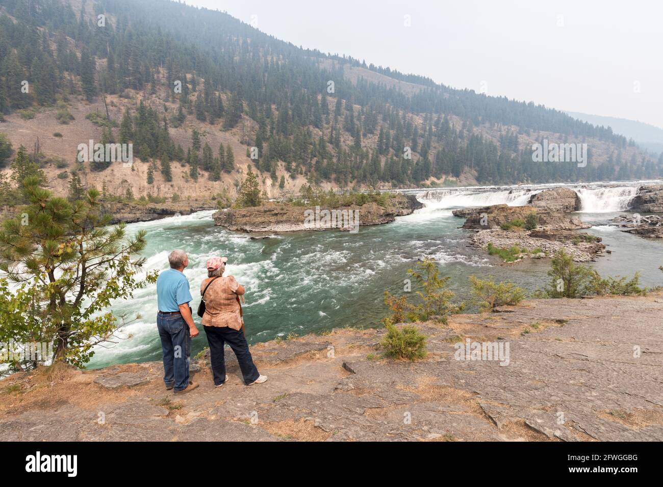 Montana kootenai falls hi-res stock photography and images - Alamy