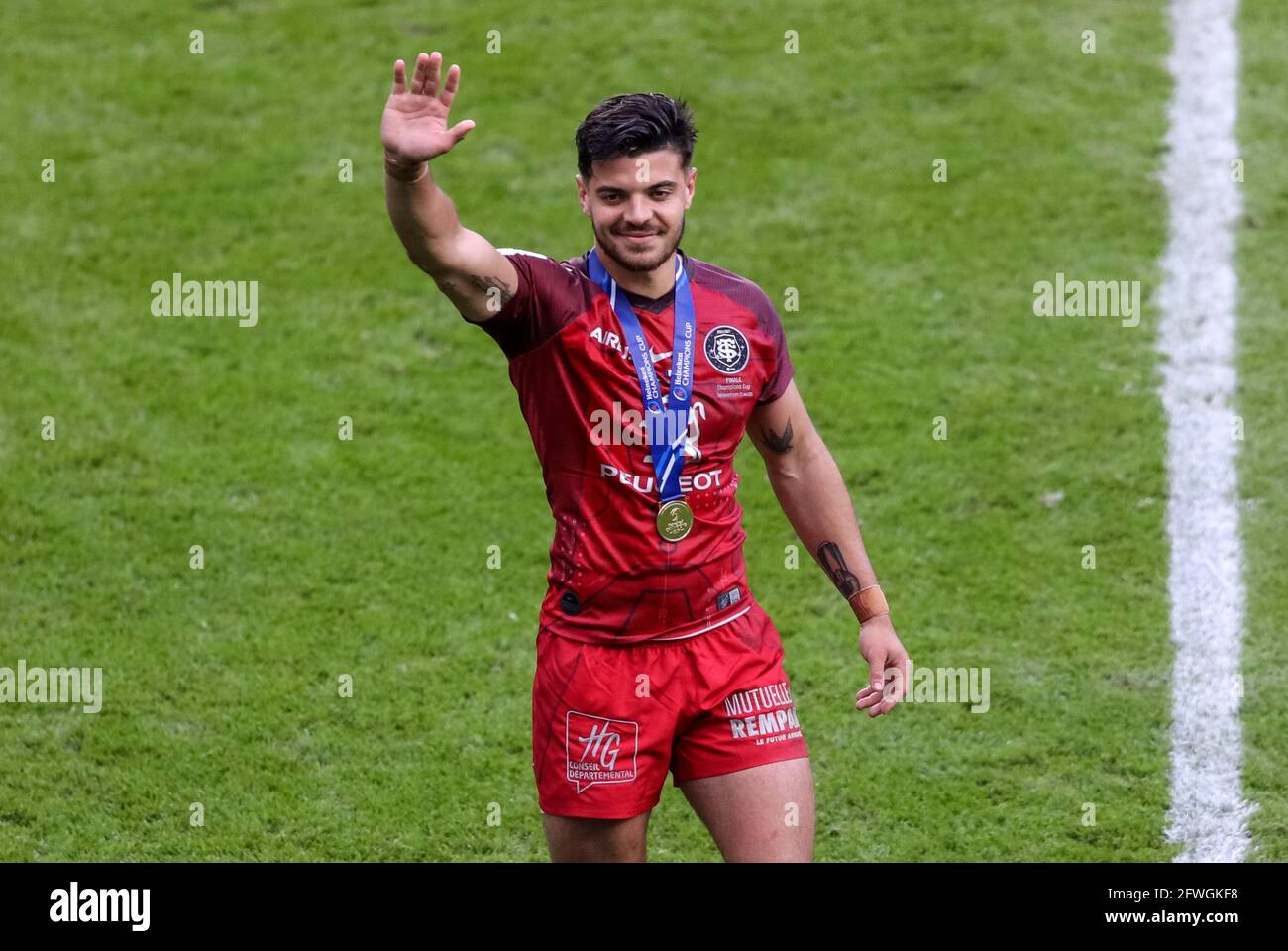 London England 22nd May 21 Rugby Union Heineken Champions Cup Final La Rochelle V Toulouse Twickenham London England 22nd May 21 Rugby Union Heineken Champions Cup Final La Rochelle V Toulouse Twickenham