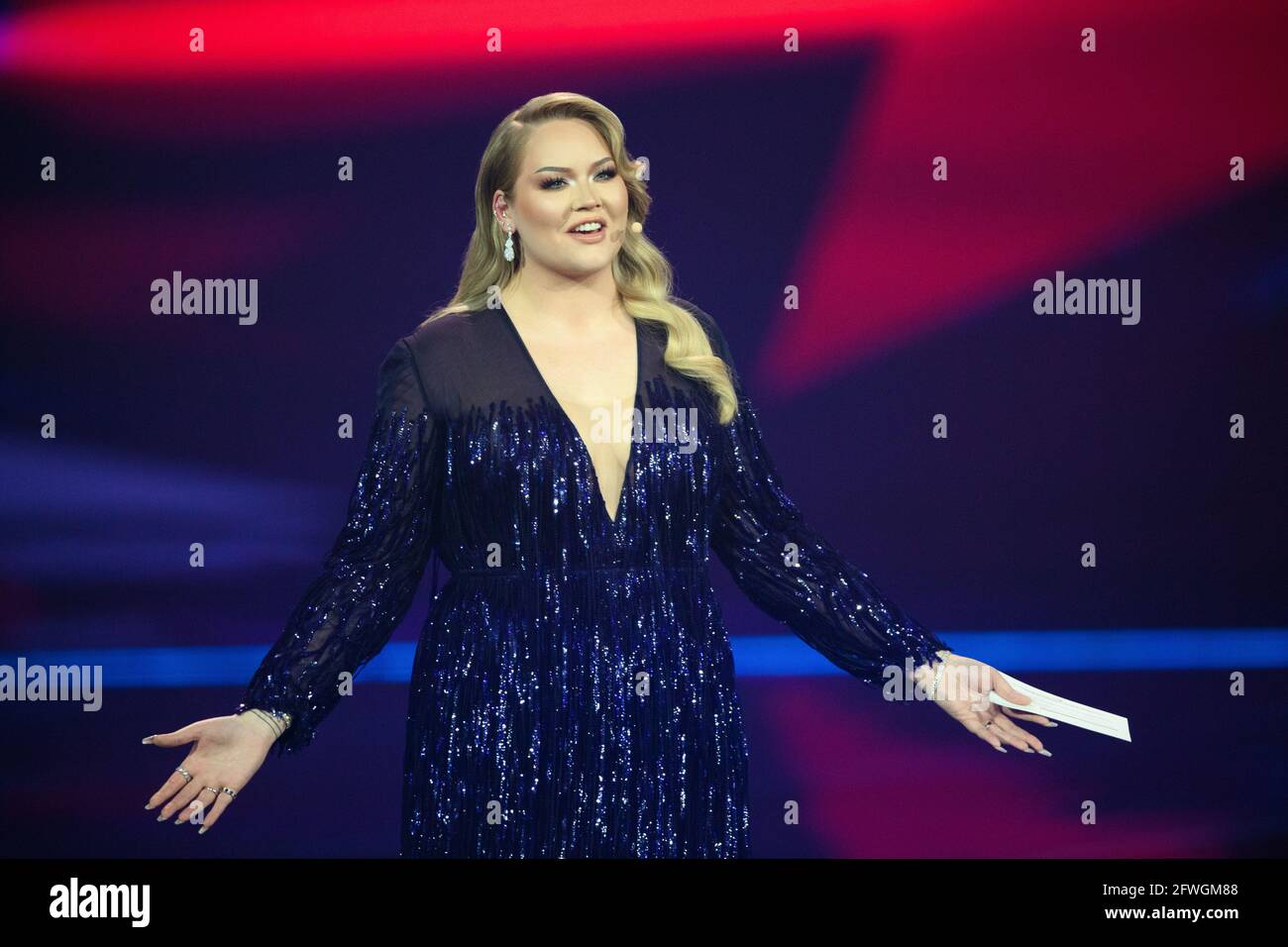 Presenter semi final eurovision song hi-res stock photography and images -  Alamy