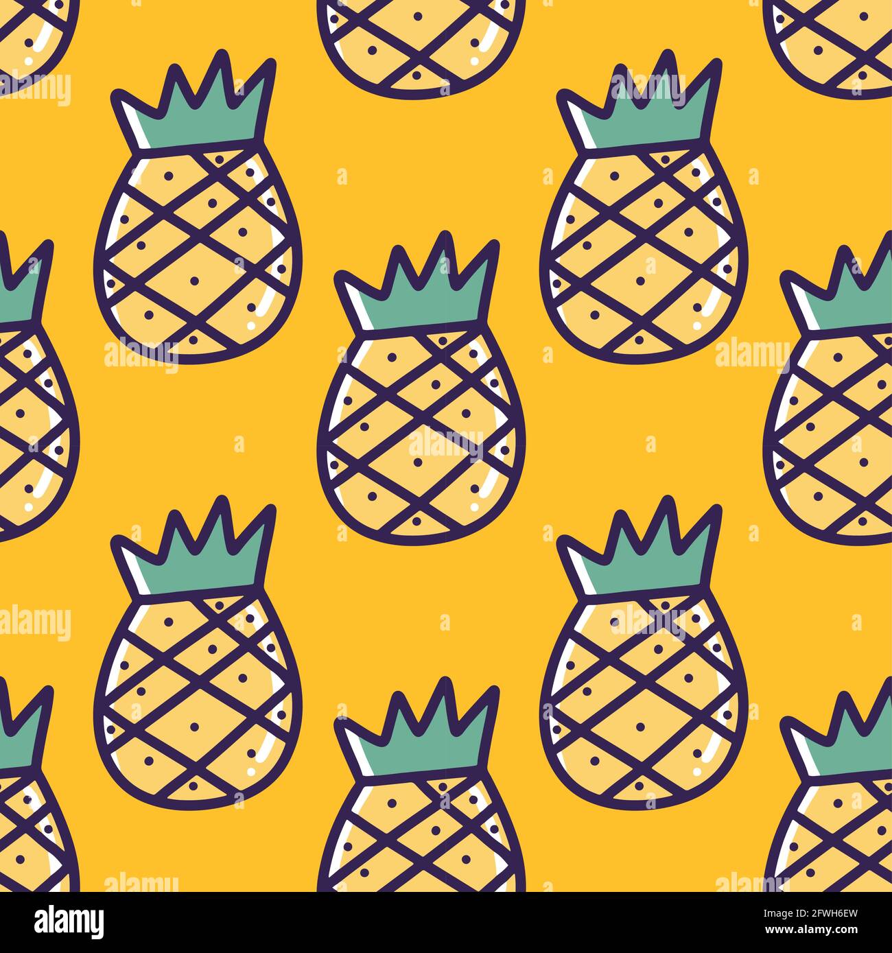 doodle set of fruit hand drawing Stock Vector Image & Art - Alamy