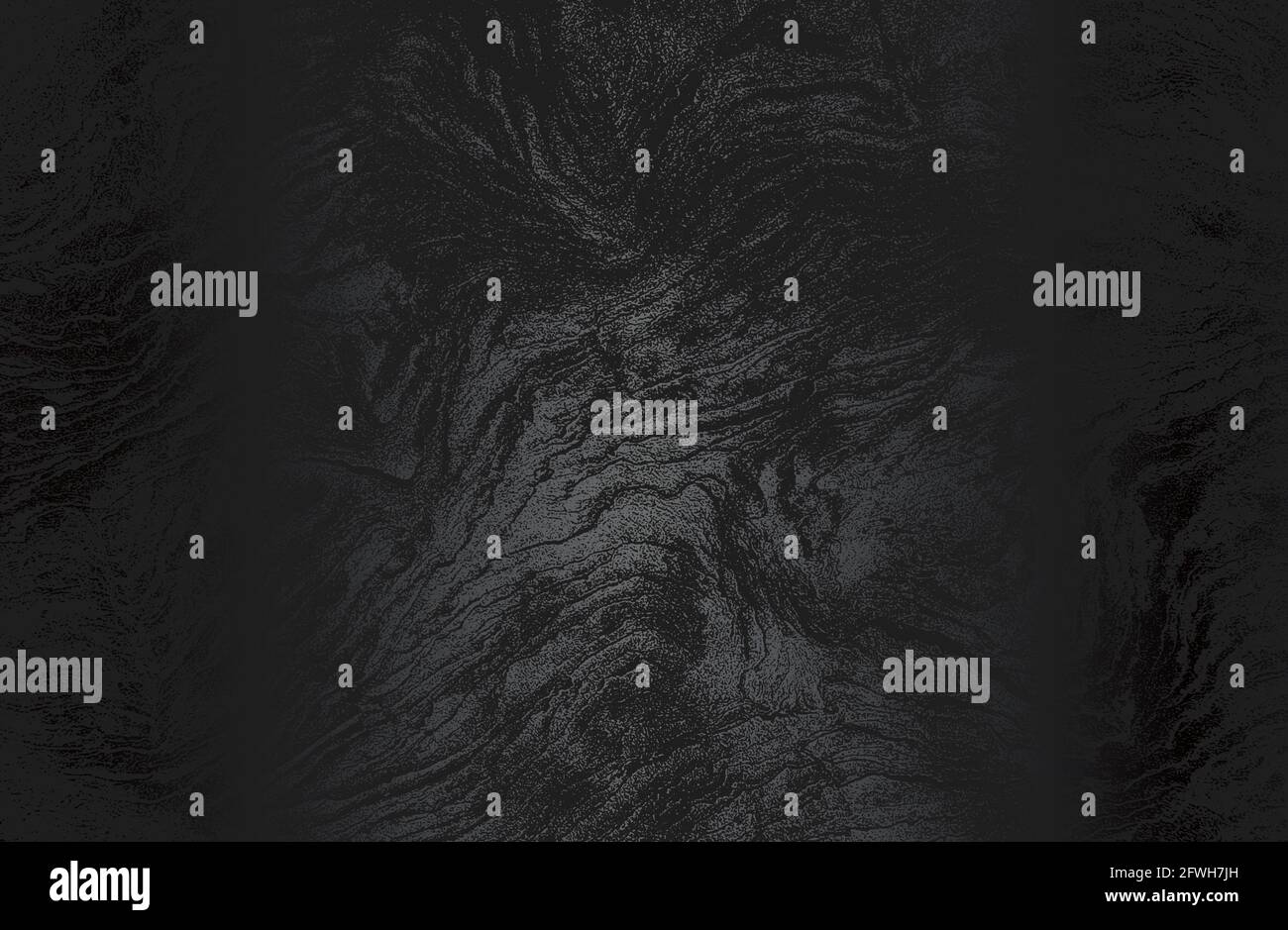 Luxury black metal gradient background with distressed wooden parquet texture. Vector illustration Stock Vector