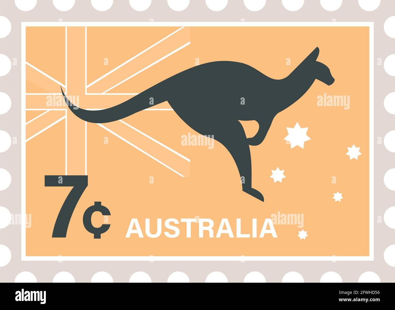 australia postage stamp Stock Vector Image & Art Alamy
