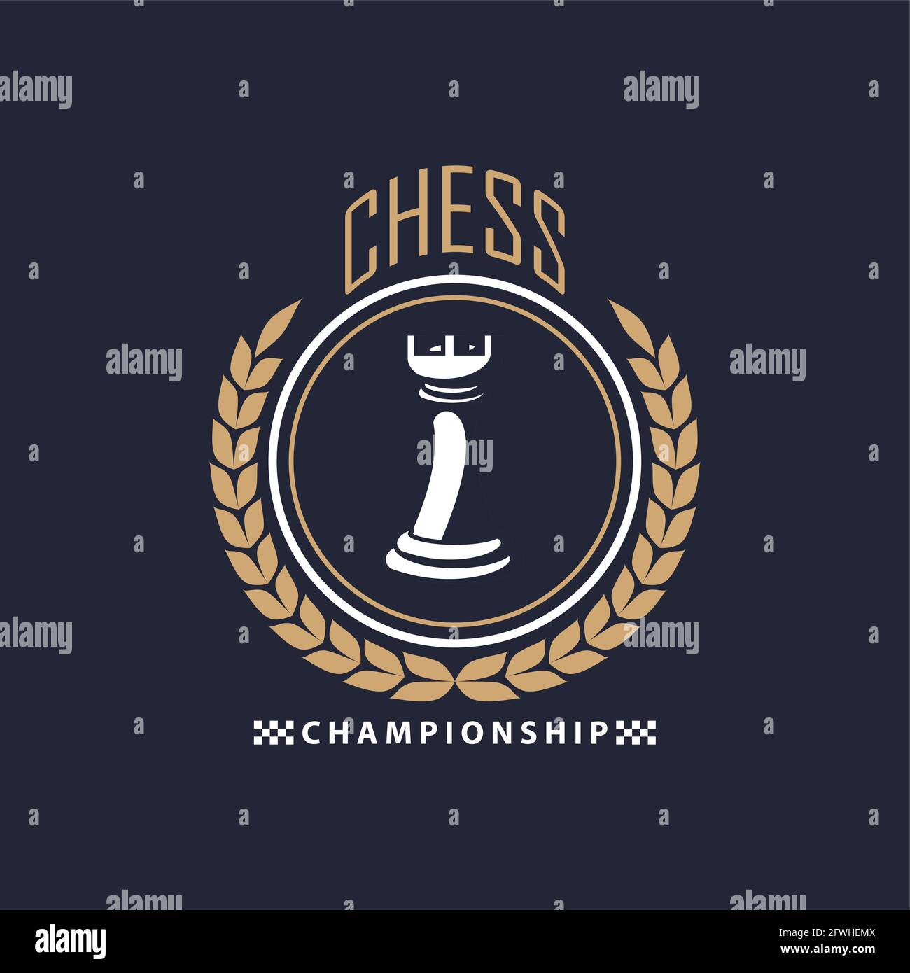 Rook award Stock Vector Images - Alamy