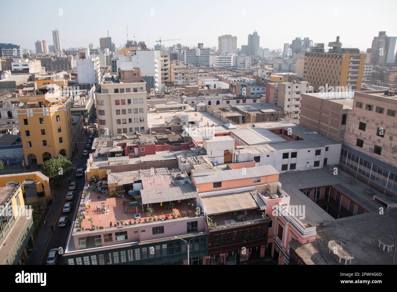 Lima skyline hi-res stock photography and images - Alamy