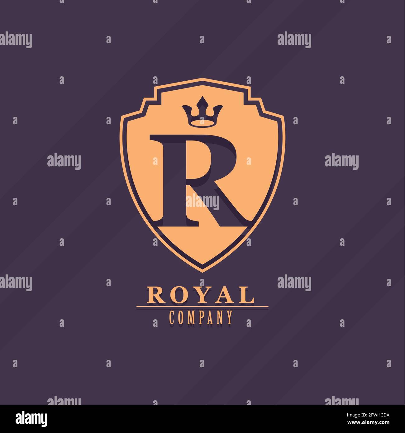 luxury royal emblem Stock Vector Image & Art - Alamy