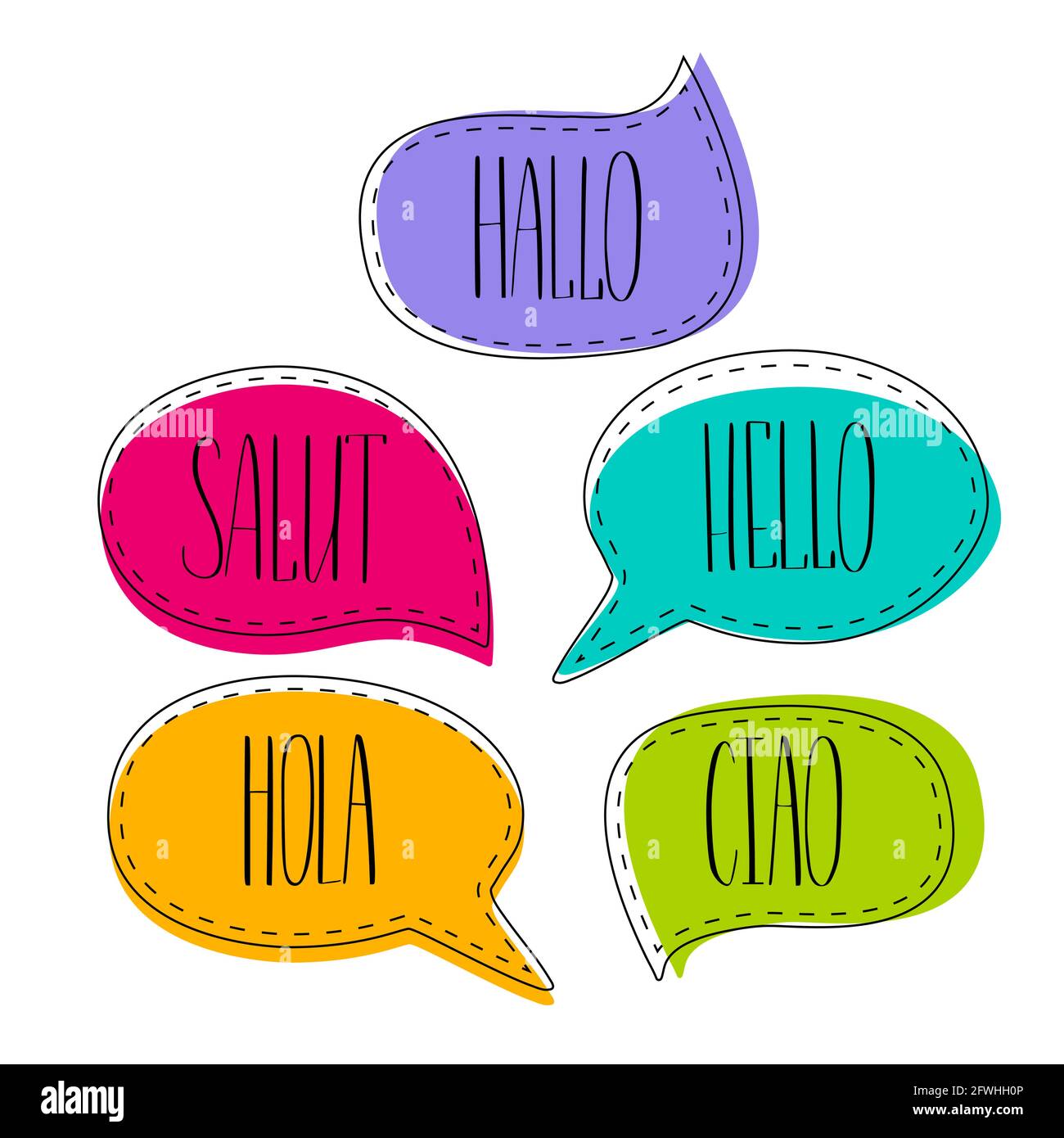 Hello in french