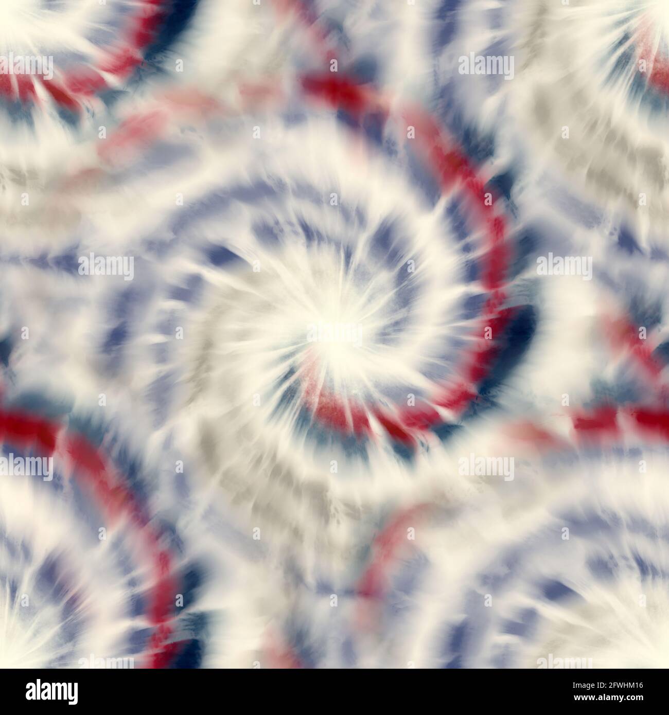Seamless spiral tie dye pattern for surface design print Stock Photo ...