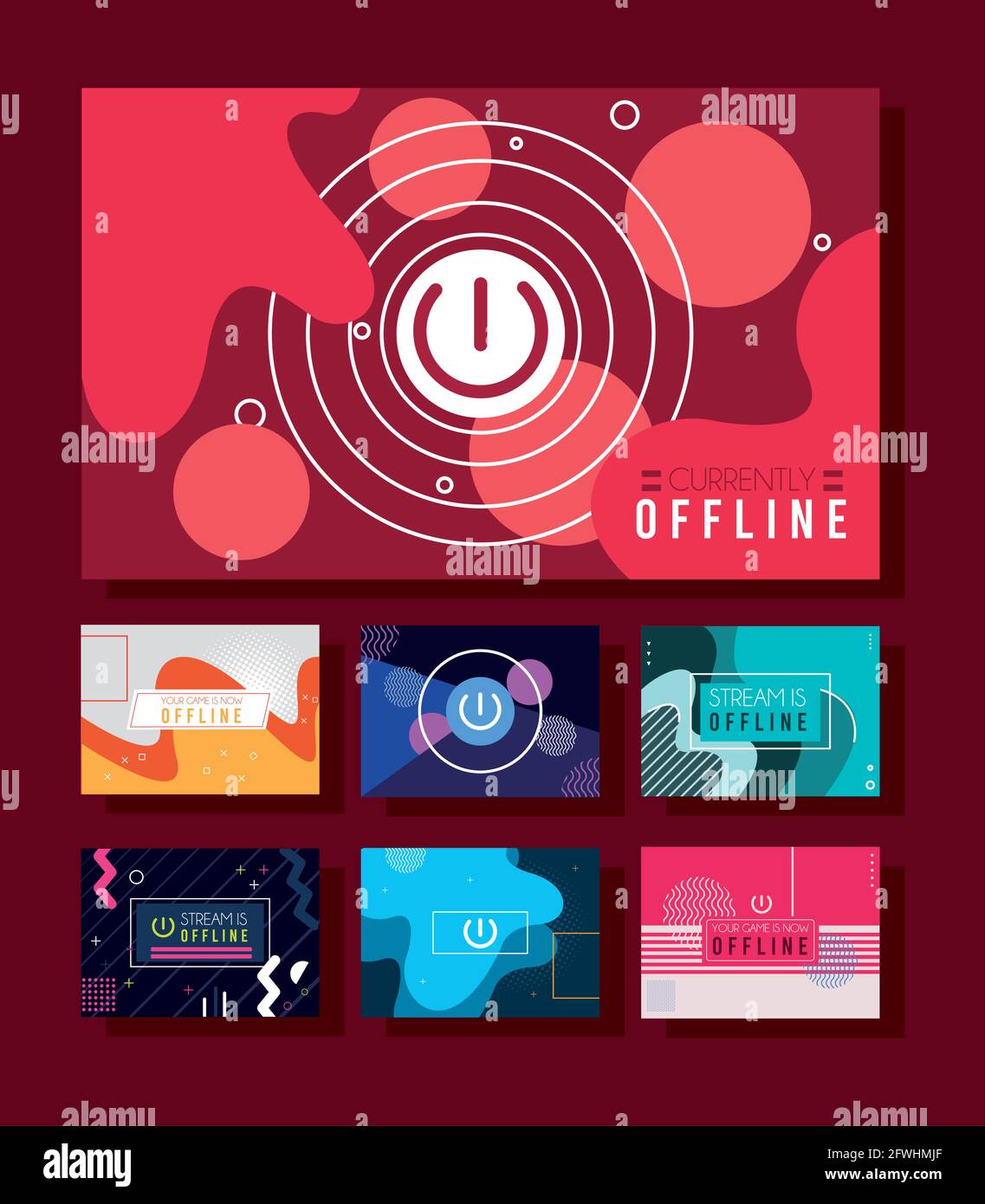Currently offline hi-res stock photography and images - Alamy