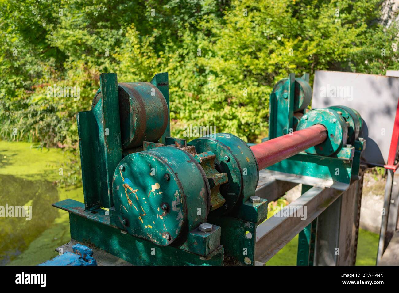 Raising mechanism hi-res stock photography and images - Alamy