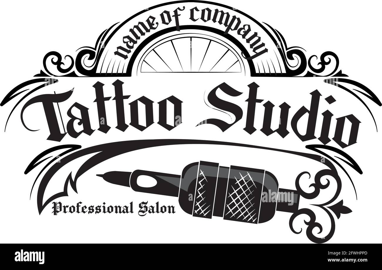 luxury tattoo studio Stock Vector Image & Art Alamy
