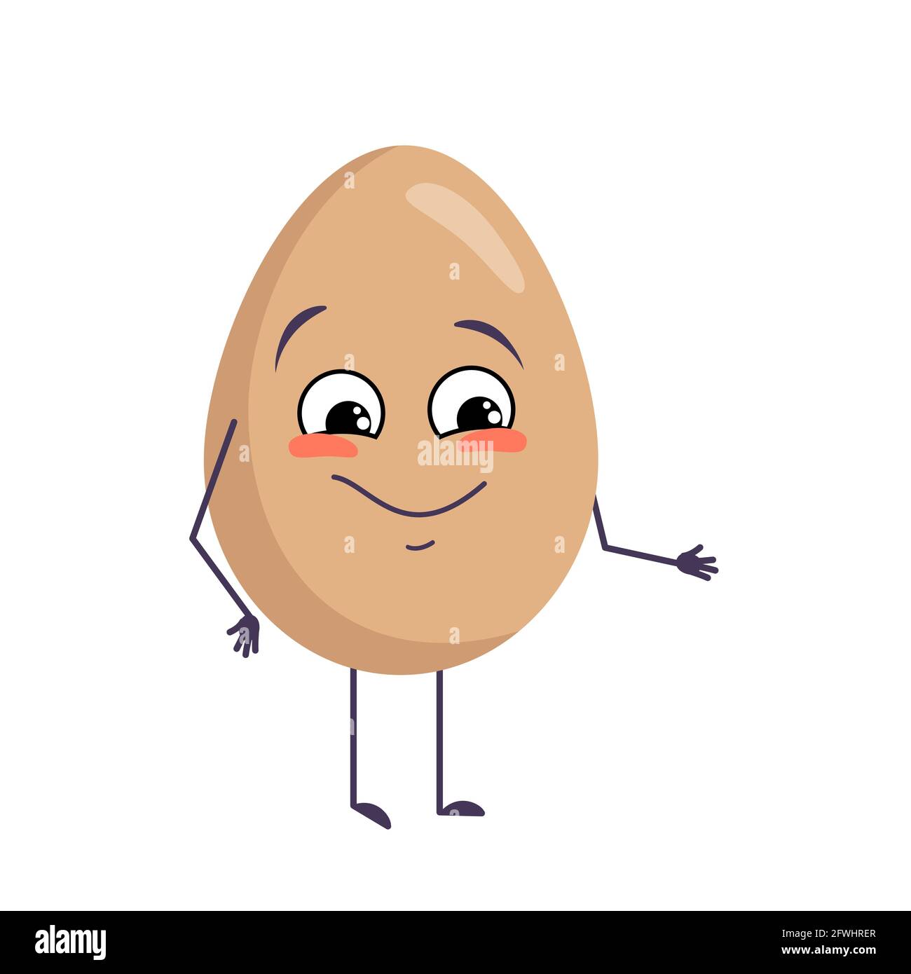Cute egg character with joy emotions, smiling face, happy eyes, arms and legs. Festive decoration for Easter. A mischievous food hero with eyes Stock Vector Image & Art - Alamy Cute egg character with joy emotions, smiling face, happy eyes, arms and legs. Festive decoration for Easter. A mischievous food hero with eyes Stock Vector Image & Art - Alamy