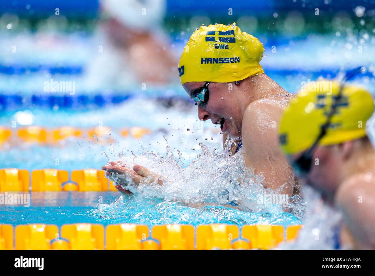 BUDAPEST, HUNGARY MAY 22 Sophie Hansson of Sweden competing at the